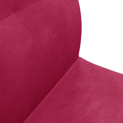  Padló szék Bordó 46 x 50 x 61 cm Bársony