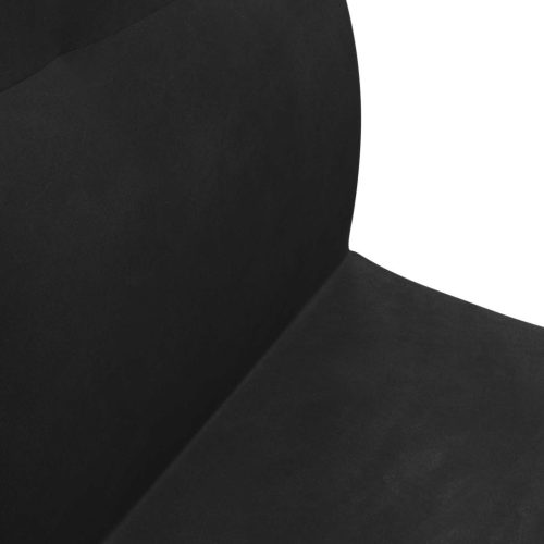  Padló szék Fekete 46 x 50 x 61 cm Bársony