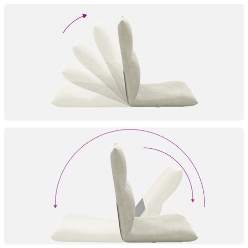  Padló szék Krém 46 x 50 x 61 cm Bársony