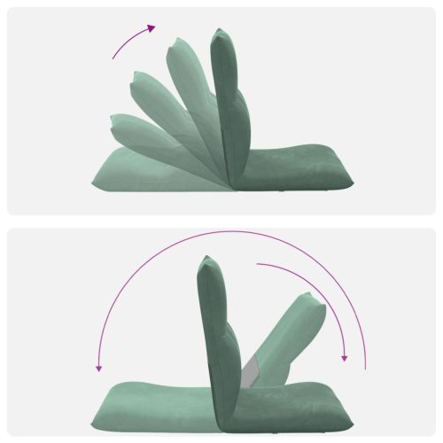  Padló szék Tengeri Zöld 46 x 50 x 61 cm Bársony