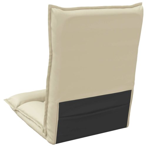  Padló szék Krém 55 x 61 x 70 cm Műbőr