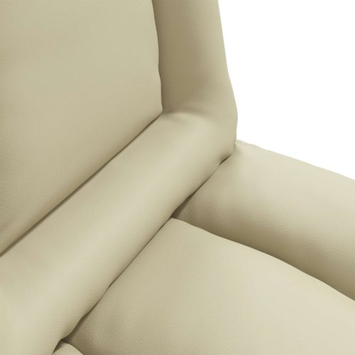  Padló szék Krém 55 x 61 x 70 cm Műbőr