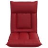  Padló szék Bordó 55 x 61 x 70 cm Műbőr