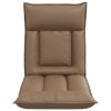  Padló szék Cappuccino 55 x 61 x 70 cm Műbőr