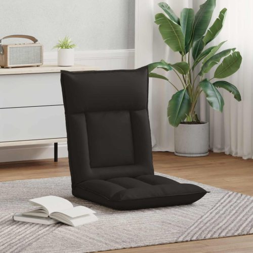  Padló szék Fekete 55 x 61 x 70 cm Műbőr