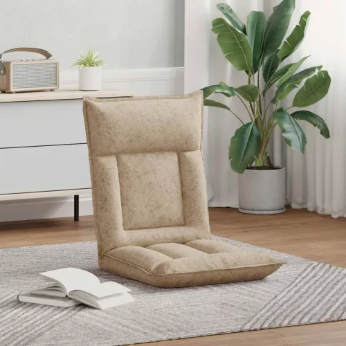  Padló szék Világosszürke 55 x 61 x 70 cm szövet