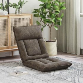  Padló szék Sötétszürke 55 x 61 x 70 cm szövet