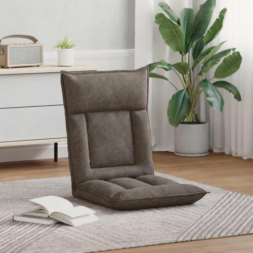  Padló szék Sötétszürke 55 x 61 x 70 cm szövet