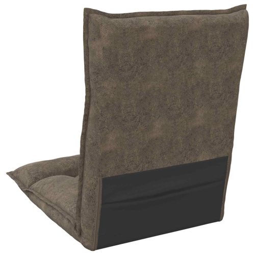  Padló szék Sötétszürke 55 x 61 x 70 cm szövet