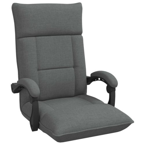  Padló szék Sötétszürke 66 x 66 x 80 cm szövet