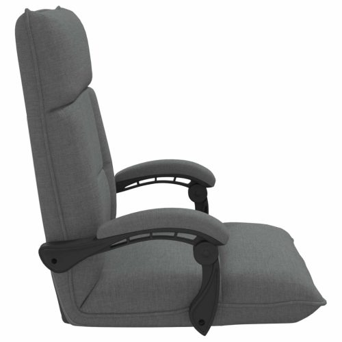  Padló szék Sötétszürke 66 x 66 x 80 cm szövet