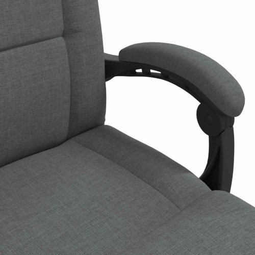  Padló szék Sötétszürke 66 x 66 x 80 cm szövet