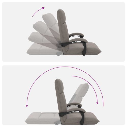  Padló szék Tópszínű 66 x 66 x 80 cm szövet