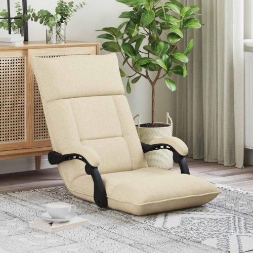  Padló szék Krém 66 x 66 x 80 cm szövet