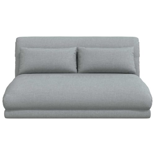  Padló szék Világosszürke 110 x 82 x 55 cm szövet