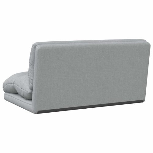  Padló szék Világosszürke 110 x 82 x 55 cm szövet