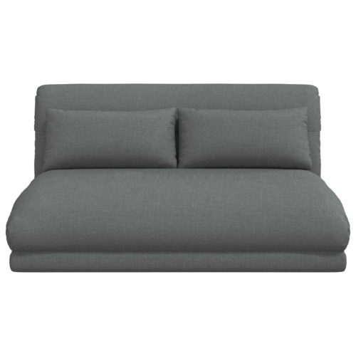  Padló szék Sötétszürke 110 x 82 x 55 cm szövet