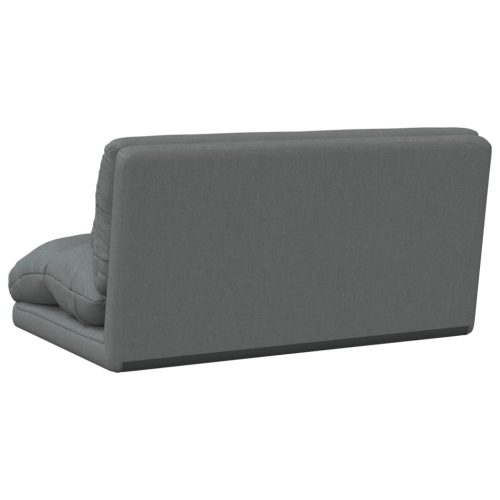  Padló szék Sötétszürke 110 x 82 x 55 cm szövet