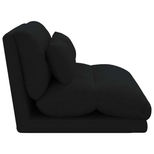  Padló szék Fekete 110 x 82 x 55 cm szövet