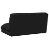  Padló szék Fekete 110 x 82 x 55 cm szövet