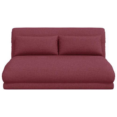  Padló szék Bordó 110 x 82 x 55 cm szövet