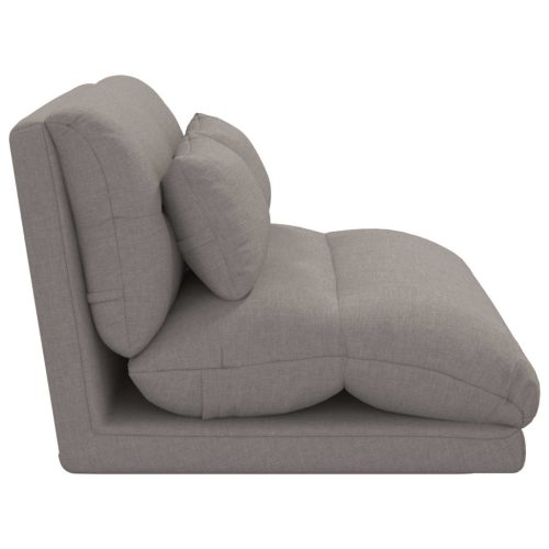  Padló szék Tópszínű 110 x 82 x 55 cm szövet