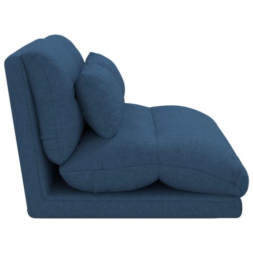  Padló szék Kék 110 x 82 x 55 cm szövet