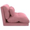  Padló szék Rózsaszín 110 x 82 x 55 cm Bársony