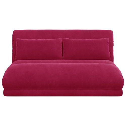  Padló szék Bordó 110 x 82 x 55 cm Bársony