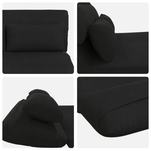  Padló szék Fekete 110 x 82 x 55 cm Bársony