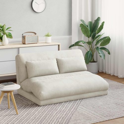  Padló szék Krém 110 x 82 x 55 cm Bársony