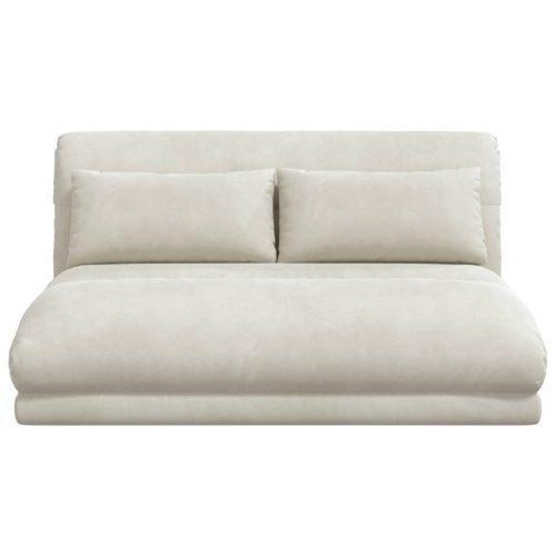  Padló szék Krém 110 x 82 x 55 cm Bársony