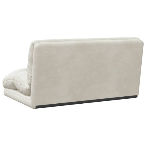  Padló szék Krém 110 x 82 x 55 cm Bársony