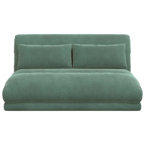  Padló szék Tengeri Zöld 110 x 82 x 55 cm Bársony