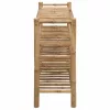  Cipőtartó polcokkal Természetes 68 x 28 x 63 cm Bambusz