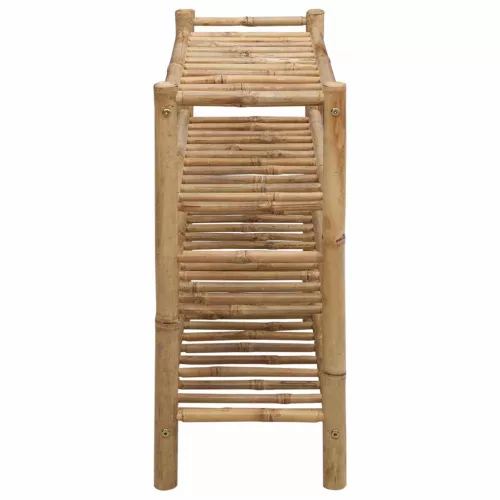  Cipőtartó polcokkal Természetes 68 x 28 x 63 cm Bambusz