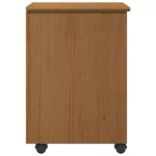  Görgős szekrény MOSS Mézes Barna 34 x 39 x 56 cm Tömör fenyő