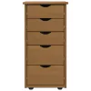  Cabinet Méz barna 34 x 39 x 61,5 cm Tömör fenyőfa