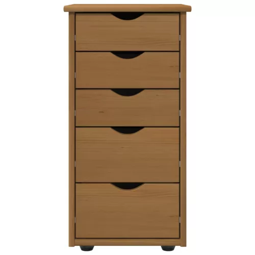  Cabinet Méz barna 34 x 39 x 61,5 cm Tömör fenyőfa