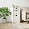  Cabinet Fehér 34 x 39 x 61,5 cm Tömör fenyőfa