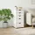  Cabinet Fehér 34 x 39 x 61,5 cm Tömör fenyőfa