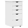  Cabinet Fehér 34 x 39 x 61,5 cm Tömör fenyőfa