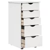 Cabinet Fehér 34 x 39 x 61,5 cm Tömör fenyőfa