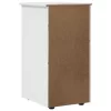  Cabinet Fehér 34 x 39 x 61,5 cm Tömör fenyőfa