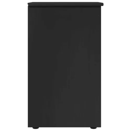  Cabinet Fekete 34 x 39 x 61,5 cm Tömör fenyőfa