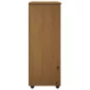 Görgős szekrény Méz barna 53 x 39 x 103 cm Tömör fenyőfa