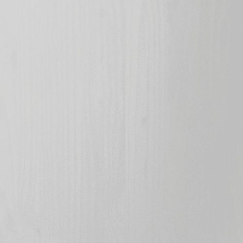  Asztal Fehér 112 x 50 x 75 cm Tömör fenyőfa