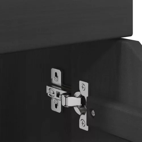  Görgős szekrény Szürke 63,5 x 39 x 65,5 cm Tömör fenyőfa