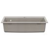  Mosogató Szürke 795 x 505 mm 80% kvarc és 20% gyanta