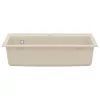 Mosogató Bézs 795 x 505 mm 80% kvarc és 20% gyanta